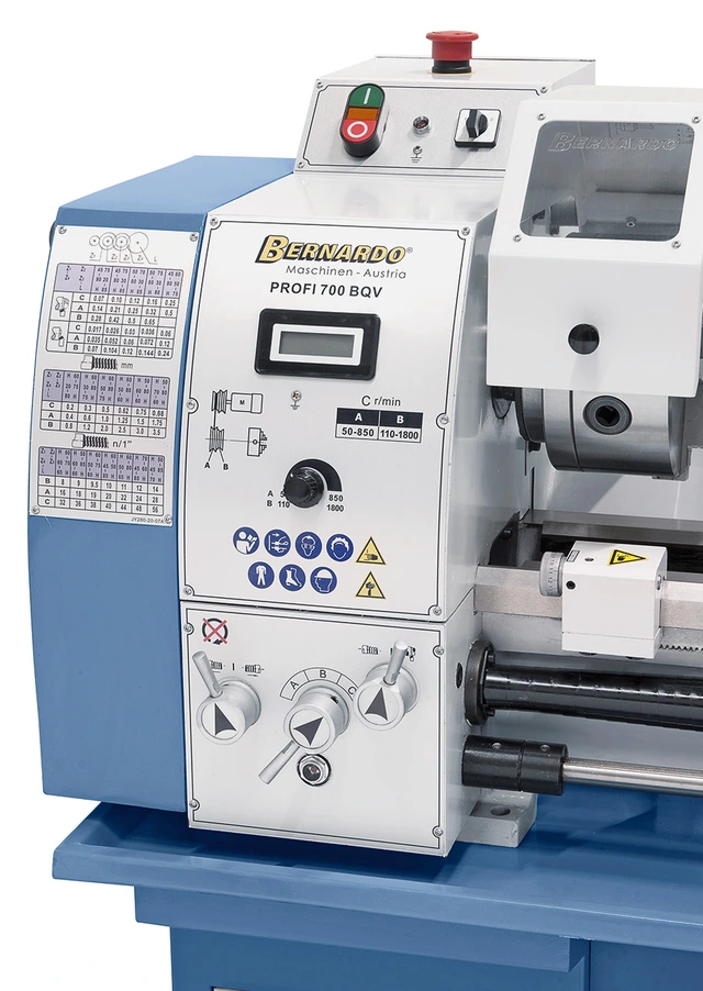 Profi 700 BQV Dreiebenk 230 V Bernardo 