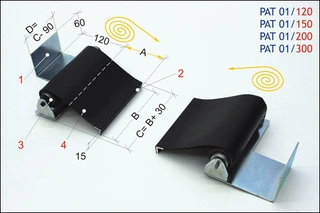 PAT 01 Sikkerhetsgardin Tecno Pi&#249; Til dreiebenk