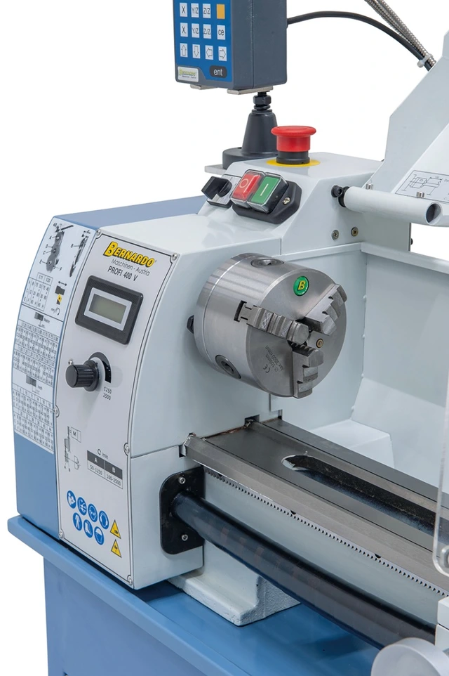 Profi 400 V Dreiebenk med 2-akse digital Bernardo 