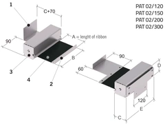 PAT 02/300 Sikkerhetsgardin Tecno Pi&#249; Til dreiebenk