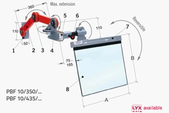 PBF 10/350 Sikkerhetsdeksel Tecno Pi&#249; Til presser