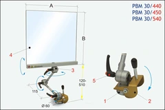 PBM 30/540  Magnetisk sikkerhetsdekse Til flerbruk,  Tecno Pi&#249;