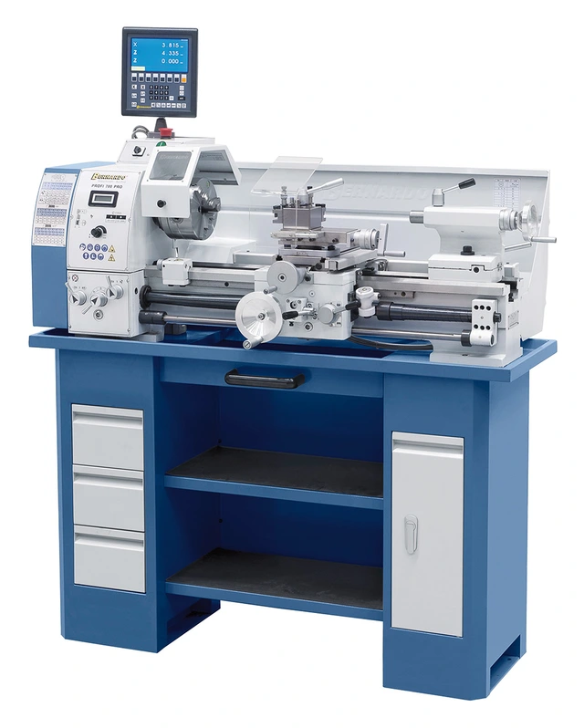 Profi 700 PRO Dreiebenk 230V med digital Bernardo 