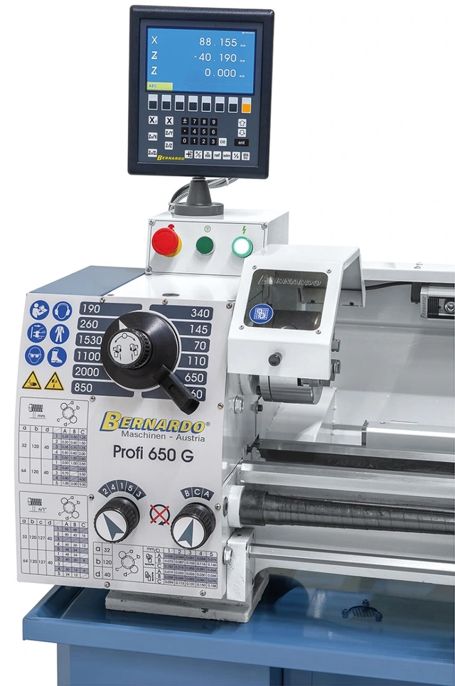 Profi 650 G Dreiebenk med digital 230 V Bernardo 