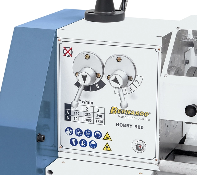 Hobby 500 230 V Dreiebenk 2-akse digital Bernardo 