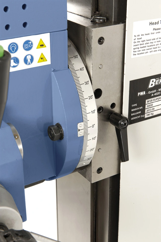 BF 25 Super Bore- og fresemaskin 230 V Bernardo 