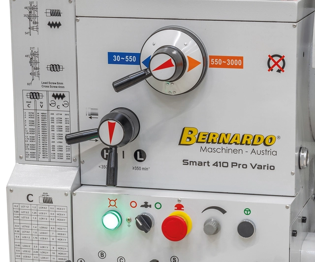 Smart 410 x 1000 Pro Vario Dreiebenk Bernardo 