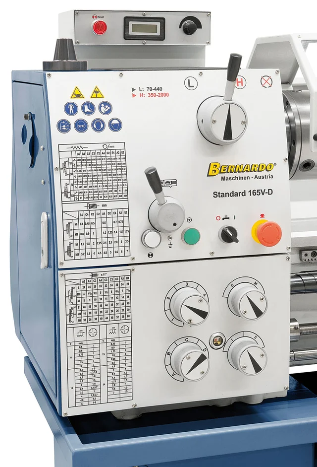 Standard 165 Dreiebenk Vario med digital Bernardo 