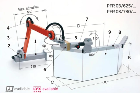 PFR 03 Sikkerhetsdeksel  Tecno Pi&#249; Til fres