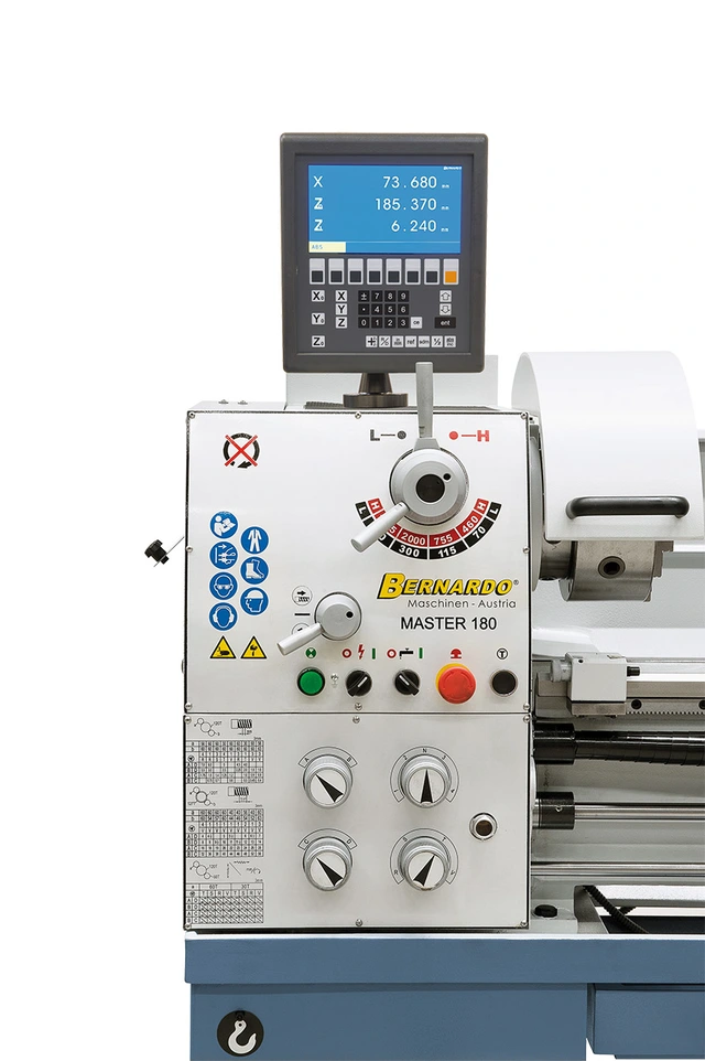 Master 180 Dreiebenk inkl 3-akse digital Bernardo 