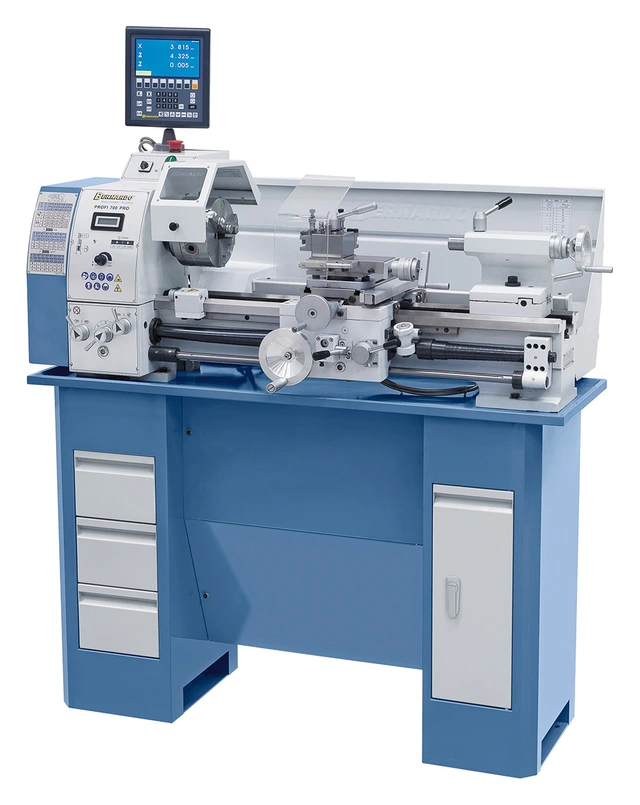 Profi 700 PRO Dreiebenk 230V med digital Bernardo 