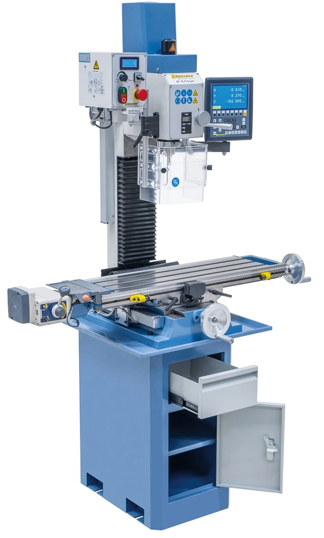 BF 30 N Super bore og fresemaskin inkl. kraftmating og 3-akse, Bernardo 