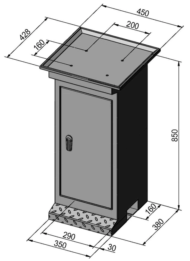 BF 1 Stand / bord Bernardo 