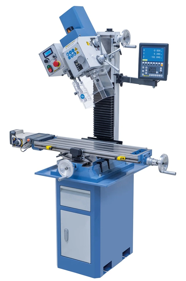 BF 30 N Super bore og fresemaskin inkl. kraftmating og 3-akse, Bernardo 