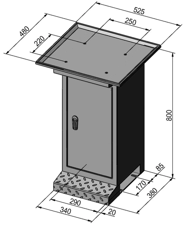BF 2 Stand / bord Bernardo 