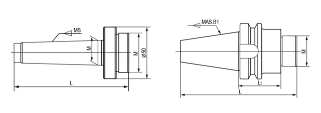 Adapter Utboringshode MK4 Bernardo 