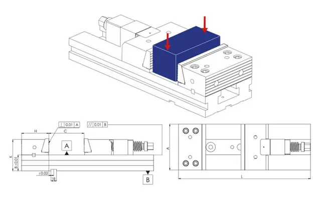 150 mm presisjonsstikke CTM15020 Özkayali 