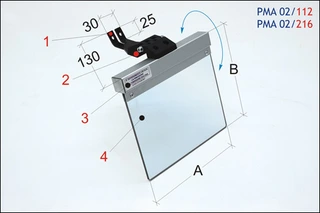 PMA 02 Sikkerhetsdeksel  Tecno Pi&#249; Til slipemaskin