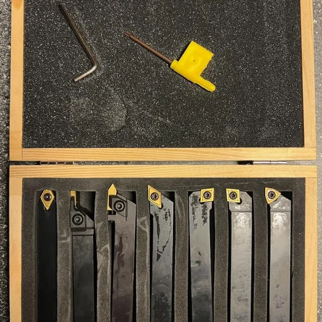 Stålholdersett 16x16mm 7 deler WEISS 