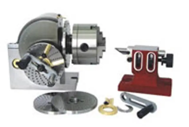 BS-0 Universelt deleapparat WEISS inkl. chuck og bakdokke 