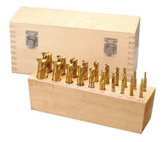 HSS TiN-belagt 3 - 20 mm, 20stk. Bernardo