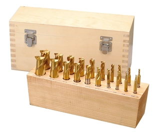 HSS TiN-belagt 3 - 20 mm, 20stk. Bernardo