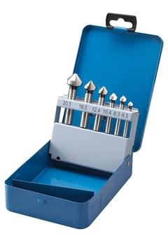 HSS forsenkesett 90&#176; 6 stk. Bernardo