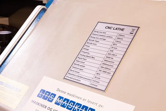 Sieg KC6S CNC dreiebenk brukt 2014 