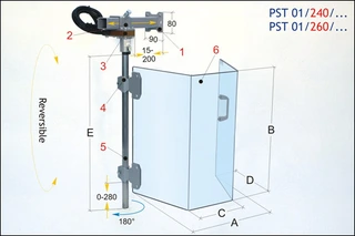 PST 01 Sikkerhetsdeksel Tecno Pi&#249; Til flerbruk