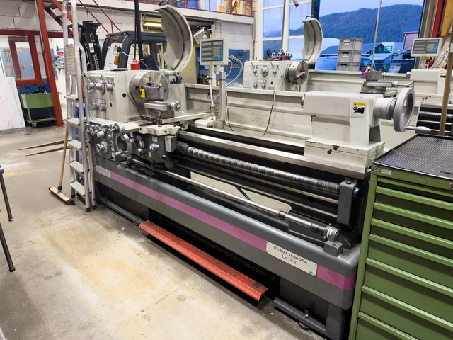 D560 x 1500-DPA Brukt dreiebenk Optimum 2011 