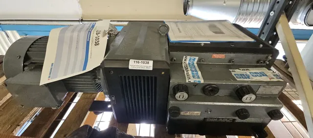 Rietschle KTA/4 Vakuumpumpe brukt 400 V 11,5 A, 7,5 HP Vakuum +0,5/-0,5 bar 