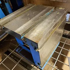 Kubebord 25x25x25cm 14mm T-spor brukt WEISS