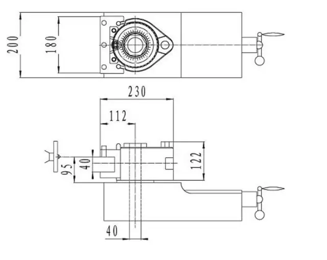 Type D1 Hurtigskiftholdersett LTS Maskin Med grunnholder og 4 sideholdere 