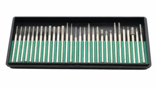 Roterende diamantfiler 30 stk &#216;3 Tiger Diamond