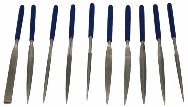 Rette diamantslipefiler Ø4x160mm 10stk Tiger Diamond, LX-0003 