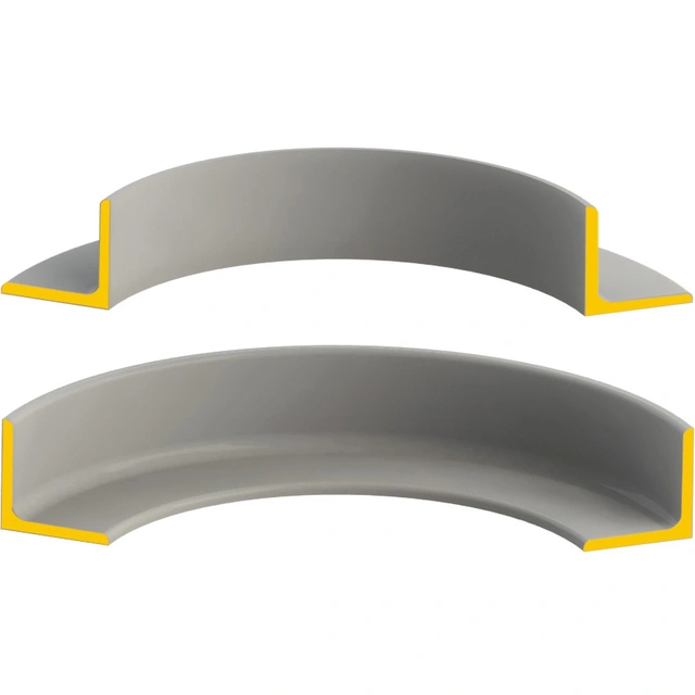 Valsesett stål 1/2" G (Ø 21,3 mm) Bernardo 