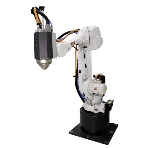 Robot integrasjon metall 3D printer Meltio