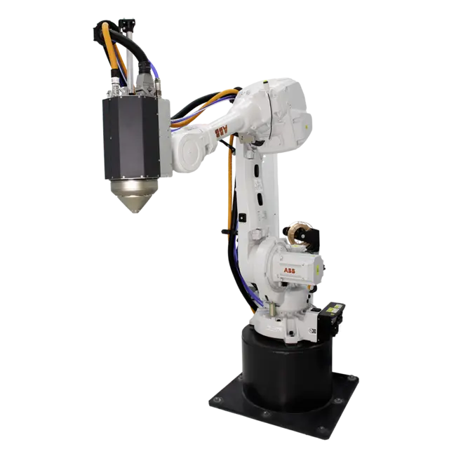 Robot integrasjon metall 3D printer Meltio 
