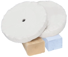 Poleringssett Ø200x20 mm, Ø16 mm Til tre, Bernardo